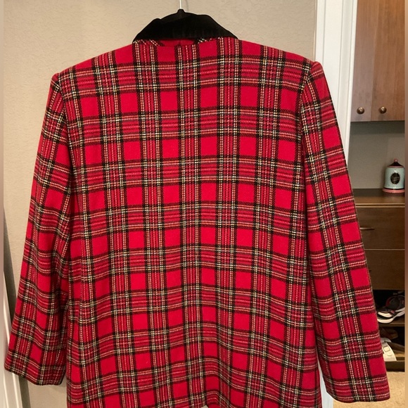 Vintage Sag Harbor Holiday Wool Blazer Size 6P AMAZING!!! - Picture 2 of 4